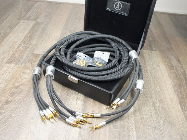 Argentum Acoustics Aureus-2 bi-wired speaker cables 3,0...