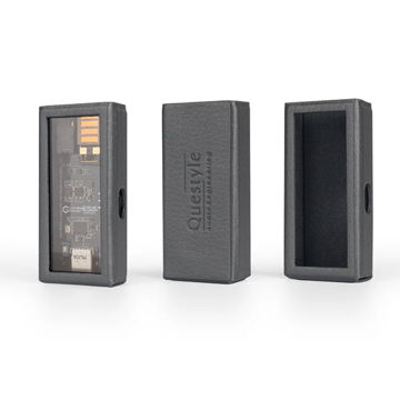 Questyle Leather Case for M15; Grey (Sealed) (81872)