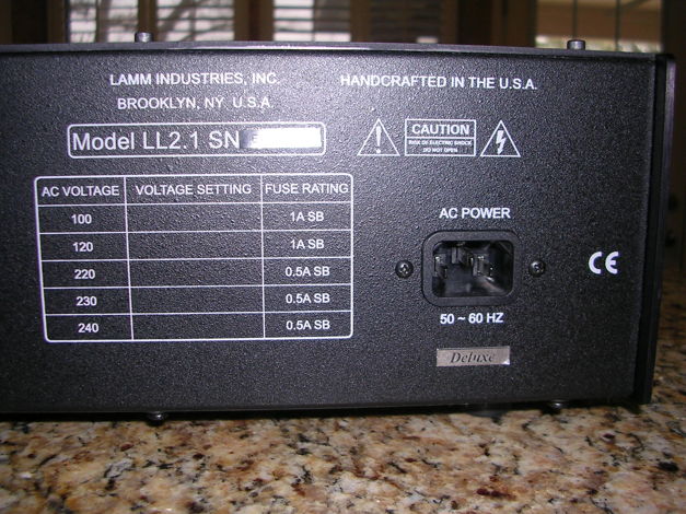 Lamm Industries LL-2.1 Deluxe