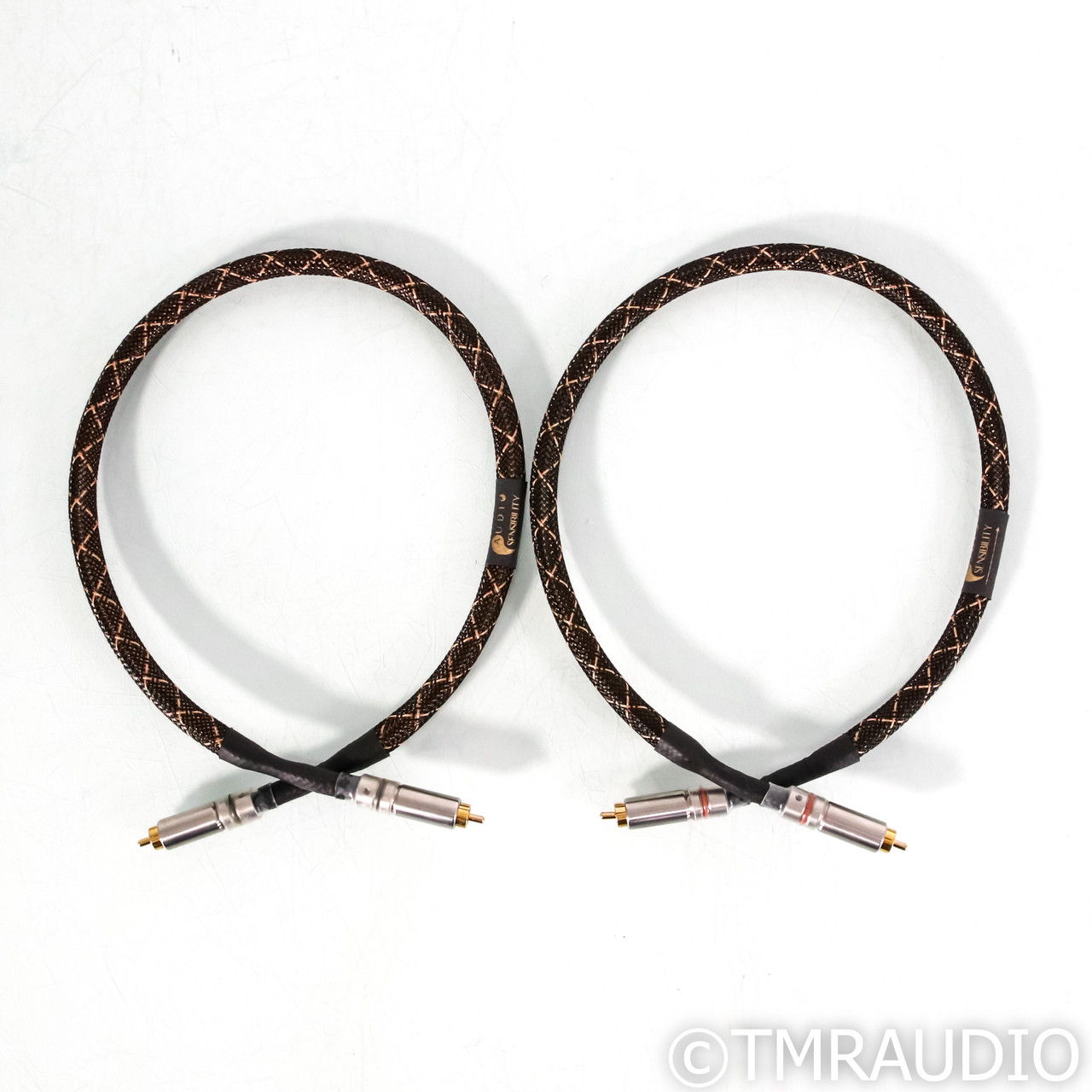 Audio Sensibility Silver Signature V2 RCA Cables; 0.7m ... 3