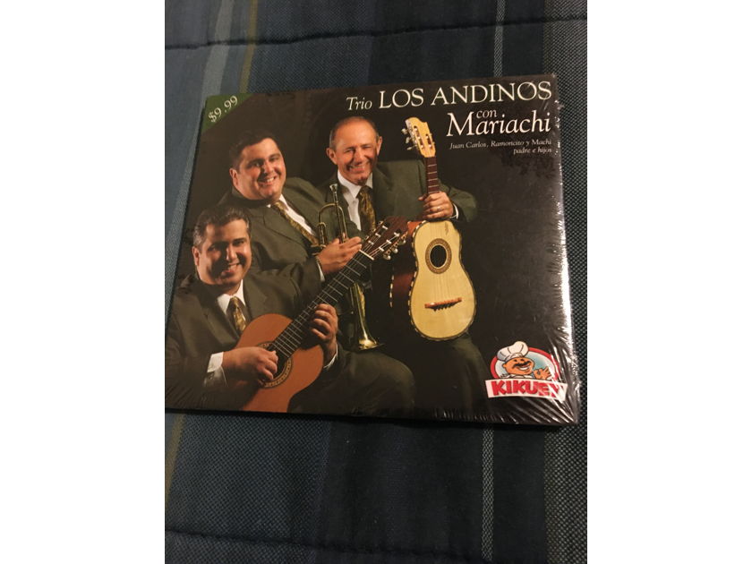 Trio Los Andinos  Con mariachi Cd sealed new Kikuet 2005