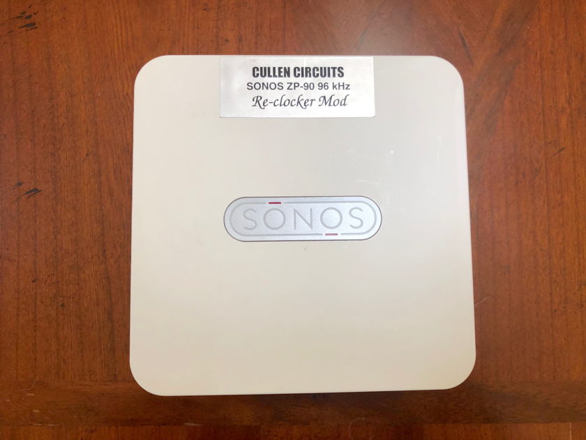 Sonos ZP-90, with W4S/Cullen Re-Clocker Mod