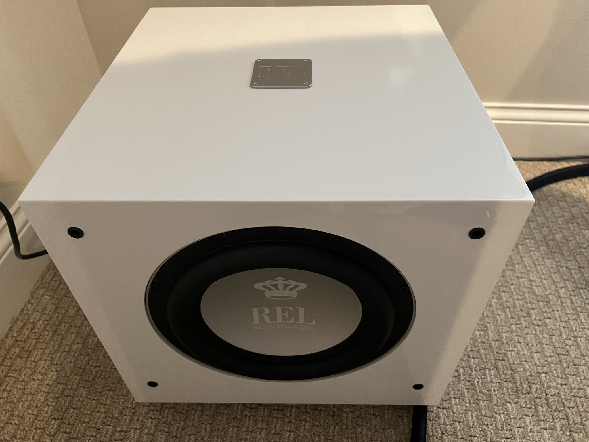 Used rel hot sale subwoofer