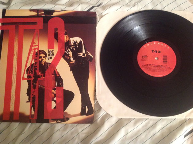 T42 Let Me Go Columbia Records 4 Track 12 Inch EP