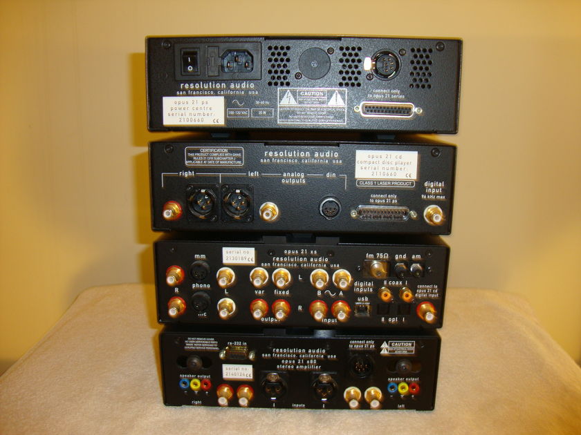 Resolution Audio Opus 21 Complete 4-piece System