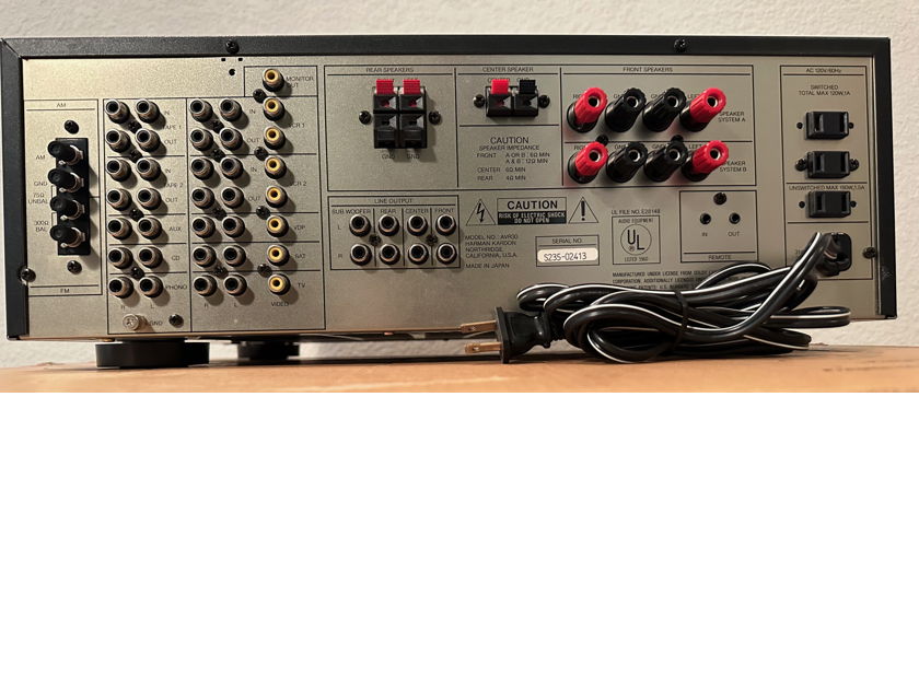 Harman Kardon AVR30 A/V Receiver, Price reduced Receivers Audiogon
