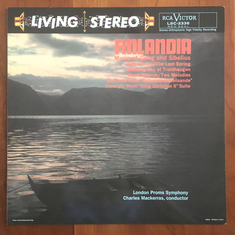 CLASSIC RECORDS "Finlandia"  Music of Grieg and Sibeliu...