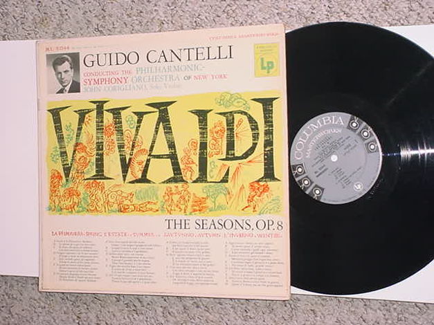 Guido Cantelli the seasons op8 VIVALDI LP Record Corigl...