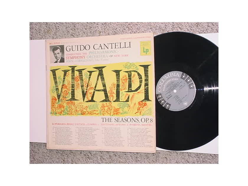 Guido Cantelli the seasons op8 VIVALDI LP Record Corigliano solo violin see add