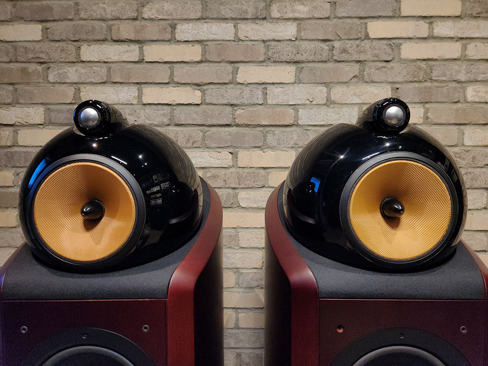 B&W (Bowers & Wilkins) Nautilus 802  - Dark Red Cherry,... 7