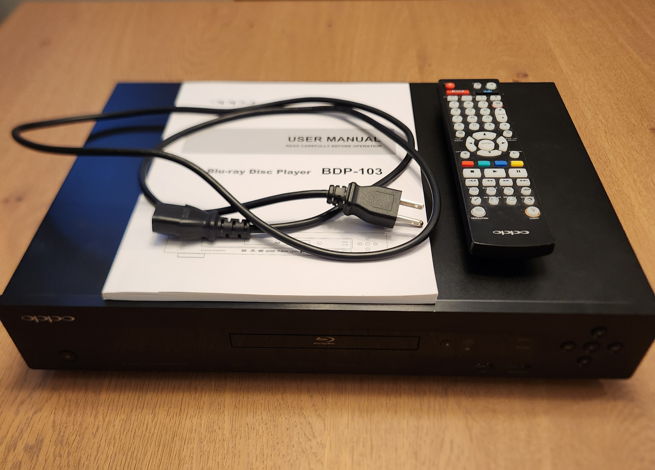 OPPO BDP103 Universal Blu-ray Disc Player For Sale | Audiogon