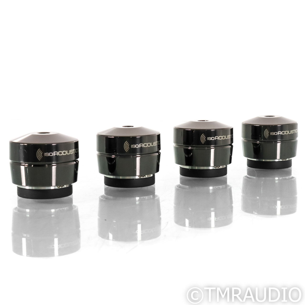 IsoAcoustics Gaia III Isolation Feet; Set of Four w/ Ga... 3