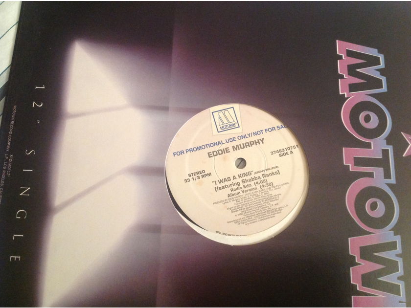 Eddie Murphy  I Was A King(Featuring Shabba Ranks) Motown Records Promo 12 Inch EP