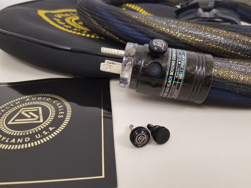 ☆☆ Stealth Audio Cables Dream V16 UNI Power Cord 1.5m ( user-configurable cord, as Digital, or Wall /Preamp, or Power ) ☆ ACCEPT OFFER ☆ MSRP $6000 ☆ PRICED ☆