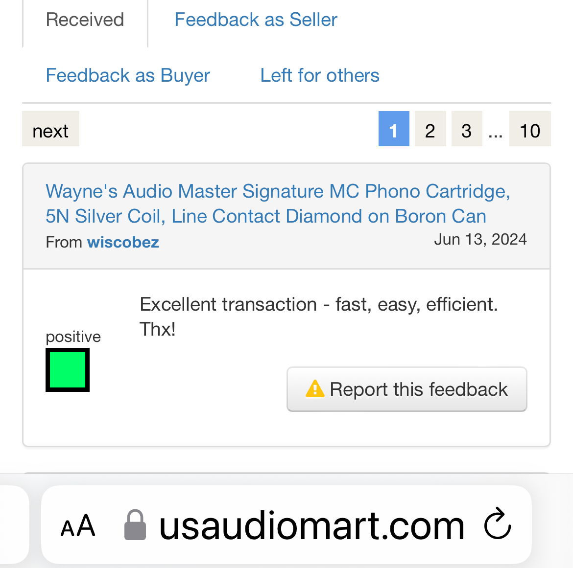 Wayne's Audio Master Signature MC Phono Cartridge, 5N S... 14