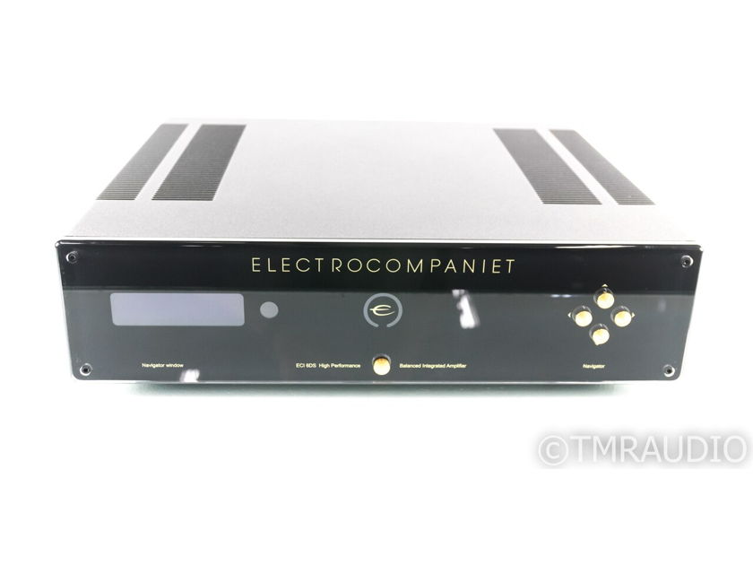Electrocompaniet ECI 6DS Stereo Integrated Amplifier; ECS6DS; DAC; Wi-Fi; Remote (25093)