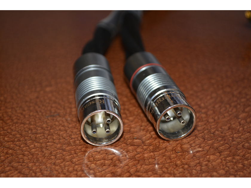 Synergistic Research Element Tungsten XLR Interconnects -- Excellent Condition (see pics)