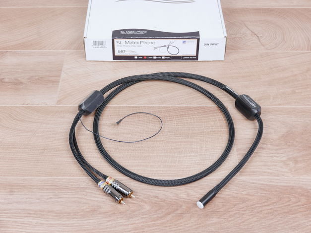 MIT Cables SL-Matrix Phono audio interconnects DIN-RCA ...