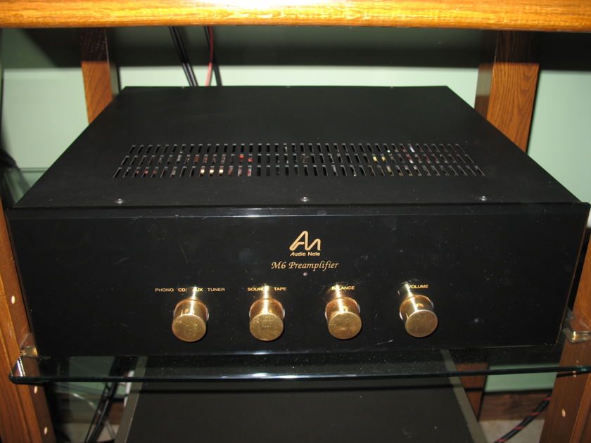 Audio Note M6 Preamplifier with MM Phono Price Reduced