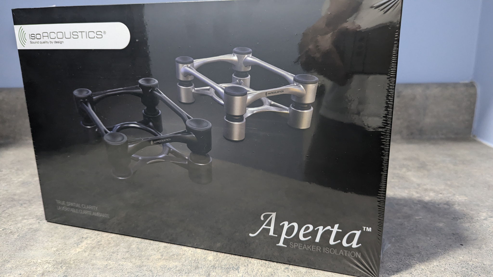 *NEW $199.99 Sealed* IsoAcoustics Aperta Speaker Stands 4