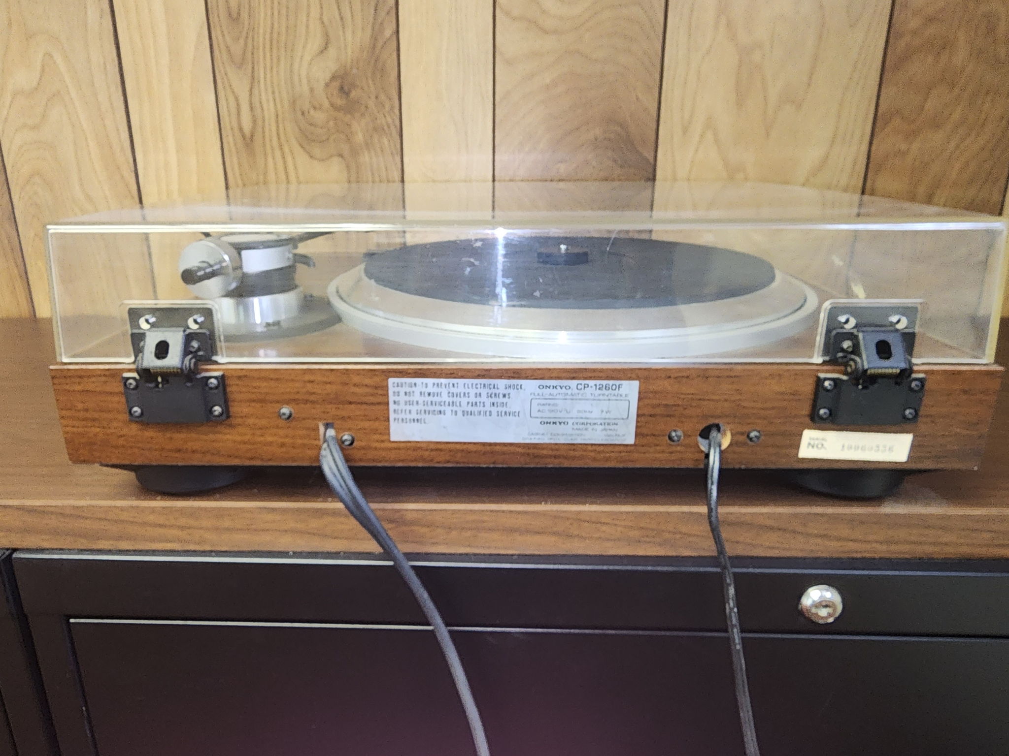 Onkyo Turntable CP 1260 3