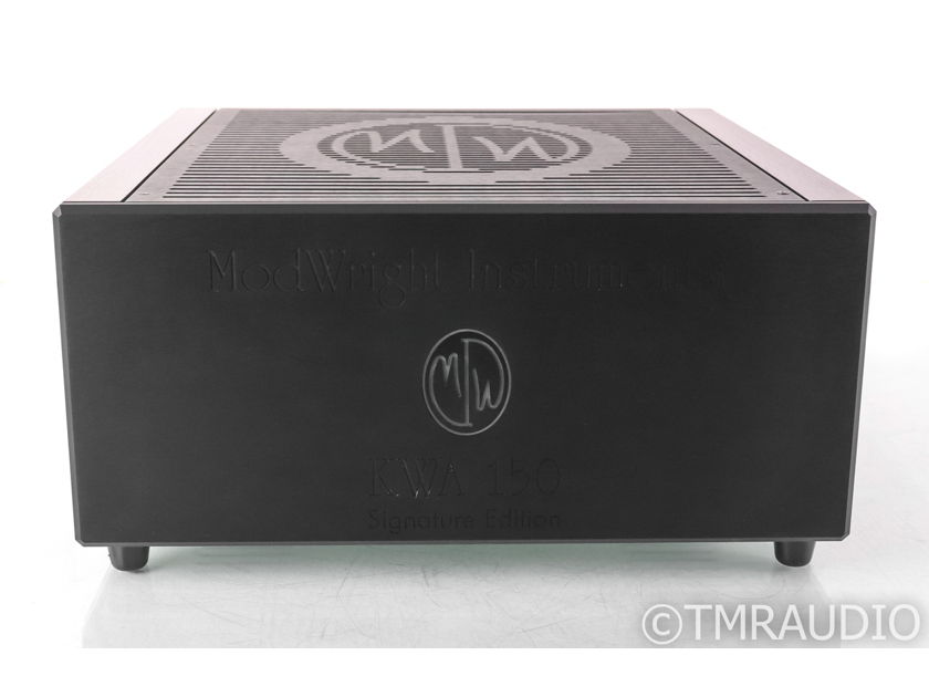ModWright KWA 150 Signature Edition Stereo Power Amplifier; KWA 150SE; Black (37833)