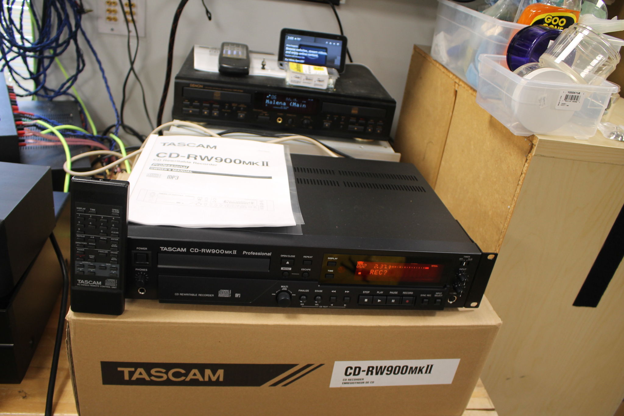 Tascam CD-RW900MK2 Professional CD Player Rewritable Re... 6