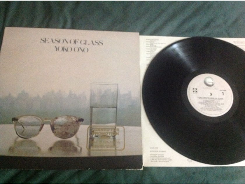 Yoko Ono Geffen Records Quiex Vinyl Promo LP Season Of Glass