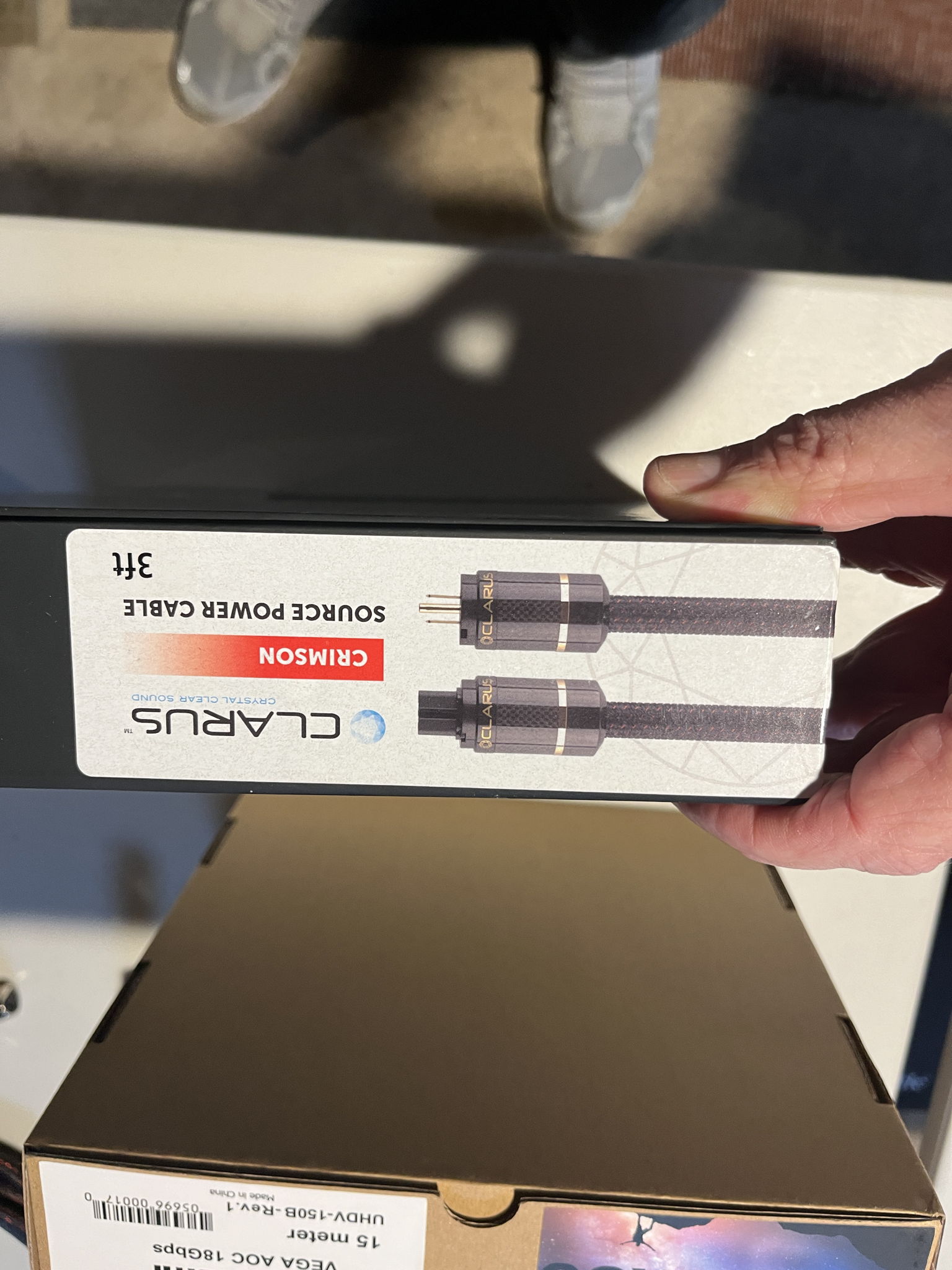 Clarus Crimson CCP Power Cable 8