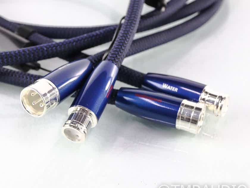 Audioquest Water XLR Cables; 1.5m Pair Balanced Interconnects; 72v DBS (1/3) (28590
