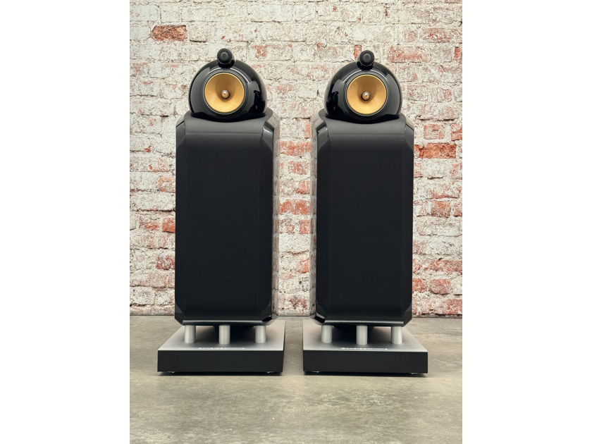 Bowers & Wilkins (B&W) 800 Diamond (D2) full range loudspeaker Gloss Black (pair)