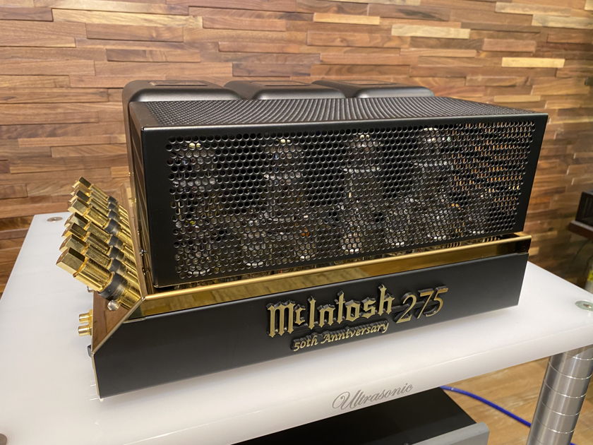 McIntosh MC275LE 50th anniversary limited gold edition- 1 owner OBM