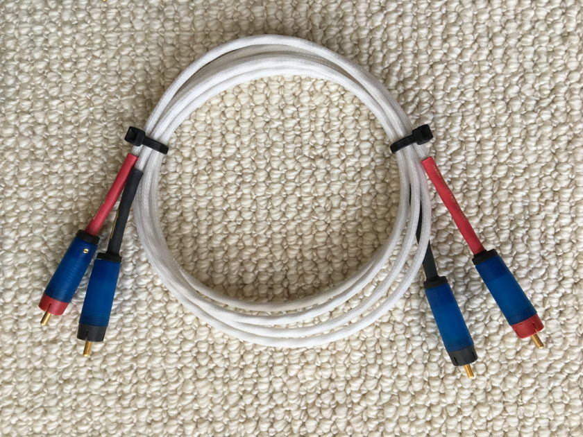 Signal Cable - Silver Resolution Interconnects c/w ETI Bullet Plugs (4 Foot Pair)
