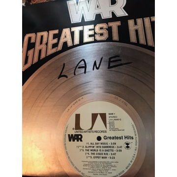 War Greatest Hits LP Vinyl Record 1976 War Greatest Hit...