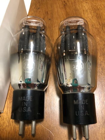 Phillips/RCA Made 2A3 Tubes