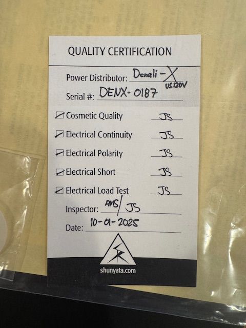 Shunyata Research Denali-X 3