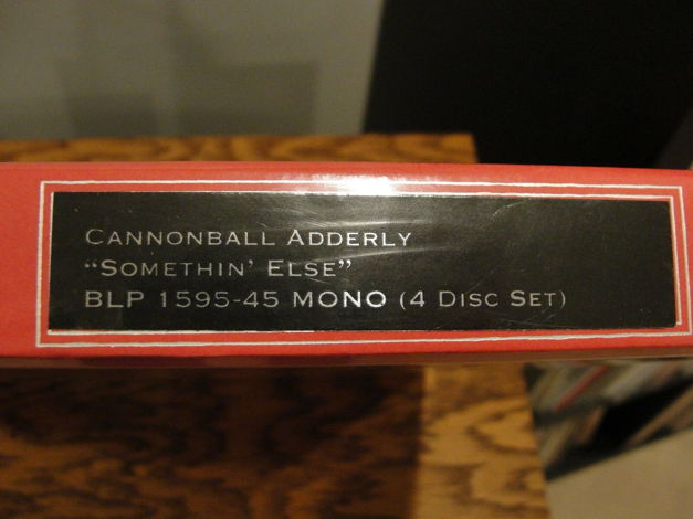 Cannonball Adderley  Somethin' Else -Classic Records MO...