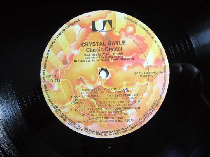 Crystal Gayle - Classic Crystal 1979 NM Vinyl LP United... 4