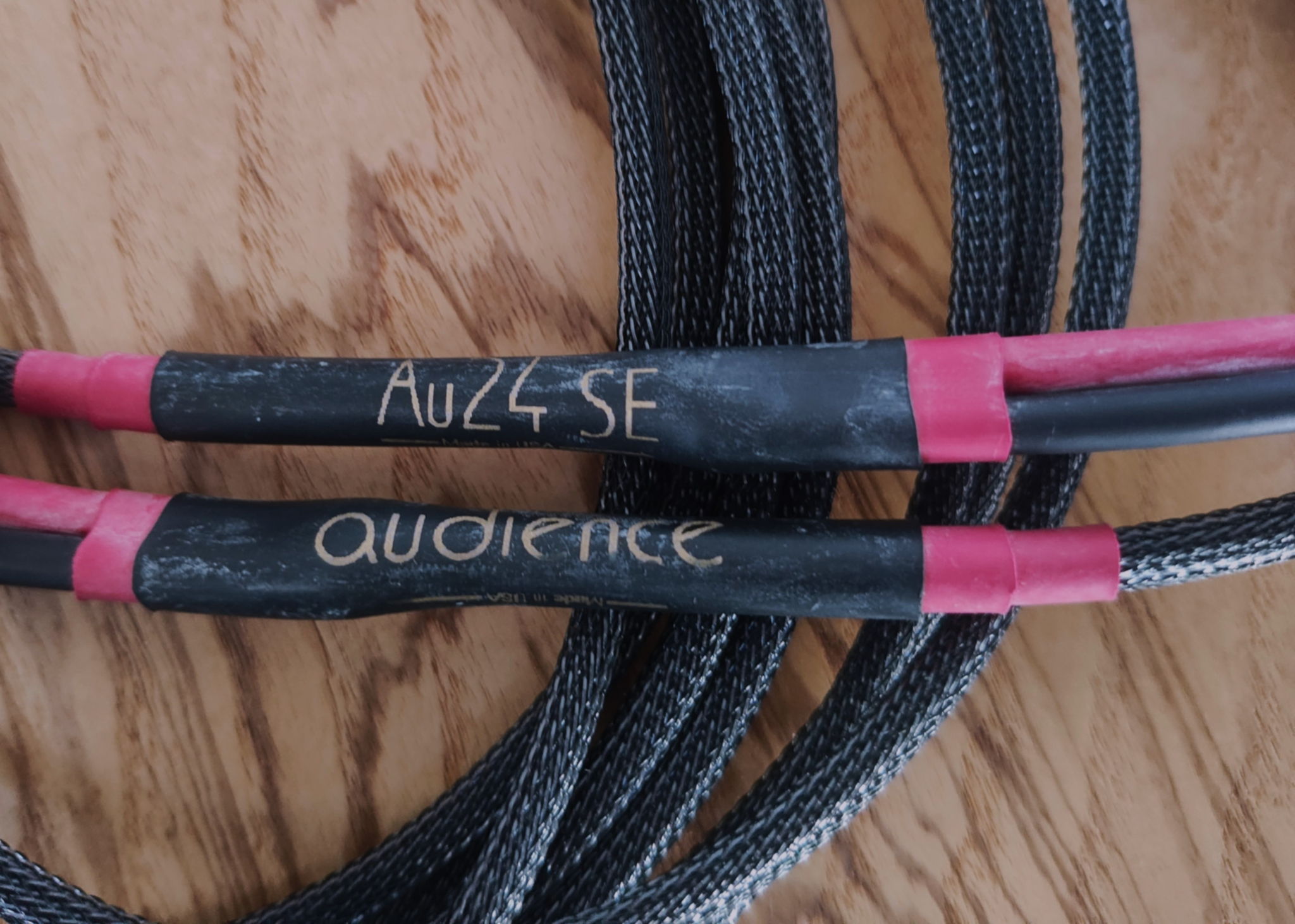 Audience Au24 SE Speaker Cables (Biwire) 3-meter 2