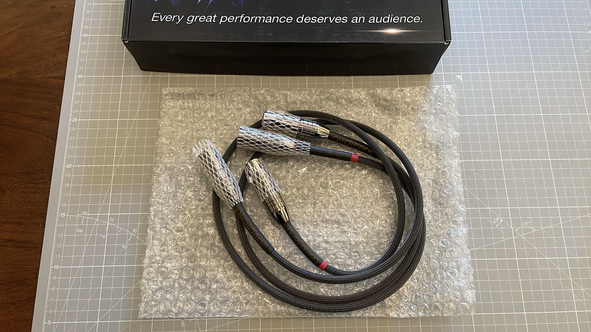 Audience Conductor SE XLR, 1m interconnect pair 3