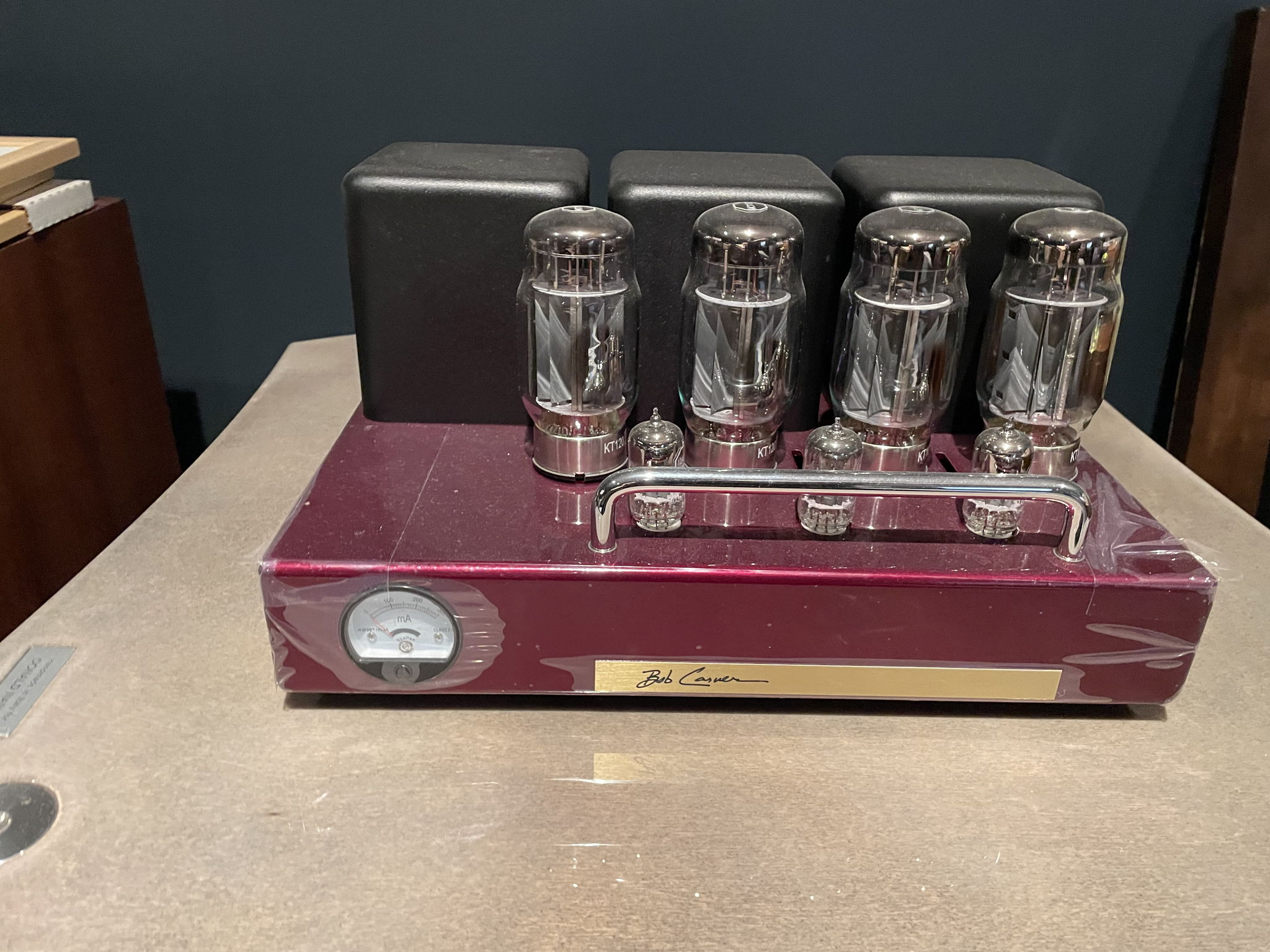 Bob Carver 275 Tube Amp crimson 4