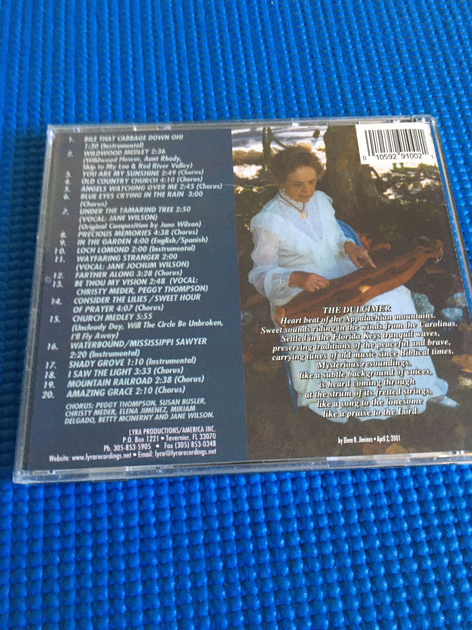 Cd Voices of the island Dulcimers  Folk and gospel musi... 2
