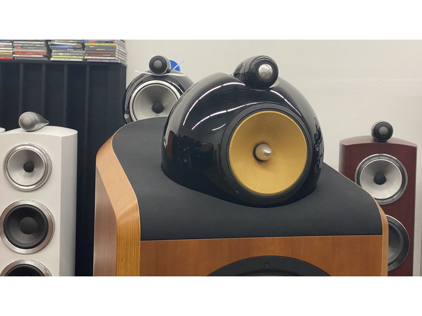 B&W Bowers & Wilkins Nautilus 801 MASSIVE SPEAKERS with BOXES & Sound Anchors + extras