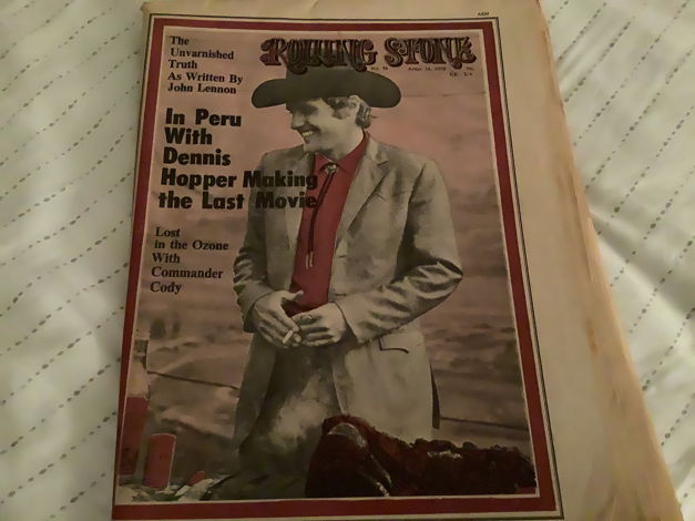 Dennis Hopper Rolling Stone Magazine 1970 In Peru With ...