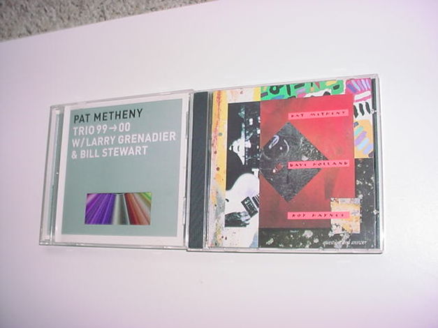 Pat Metheny 2 cd's trio 99-00 Larry Grenadier  & Bill S...