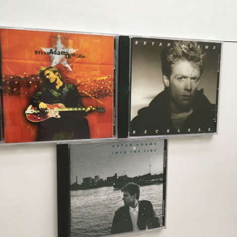 Bryan Adams  Cd lot of 3 cds