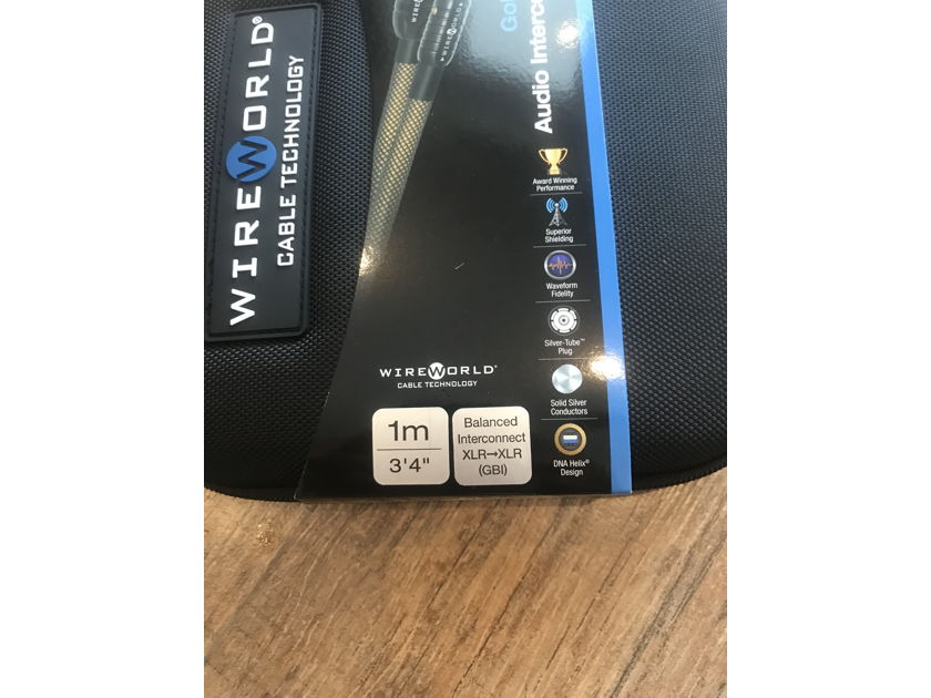 Wireworld Gold Eclipse 7 New in box, 1 meter XLR pair