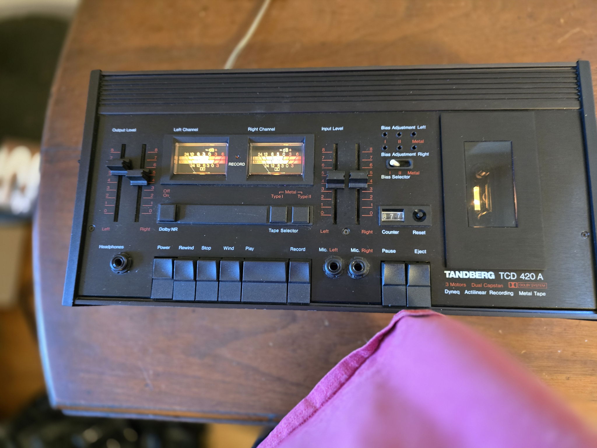 Tandberg TCD 420A  Cassette Player TCD 420A 3