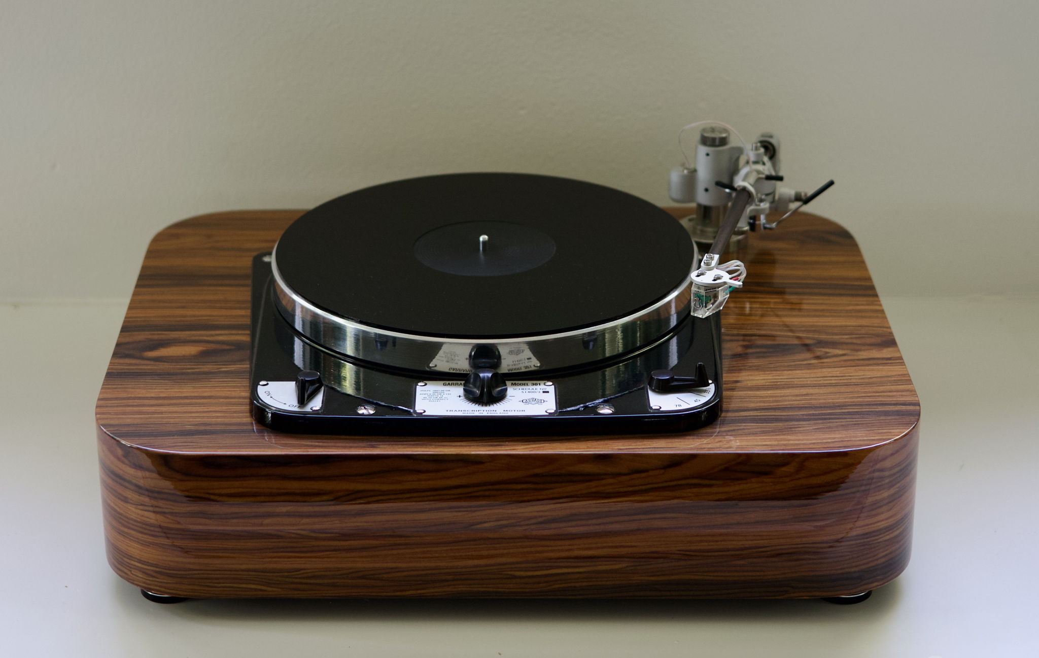 Fully Refurbished Garrard 301 w/ AudioGrail + AudioSile...