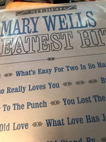 Greatest Hits Mary Wells Greatest Hits Mary Wells